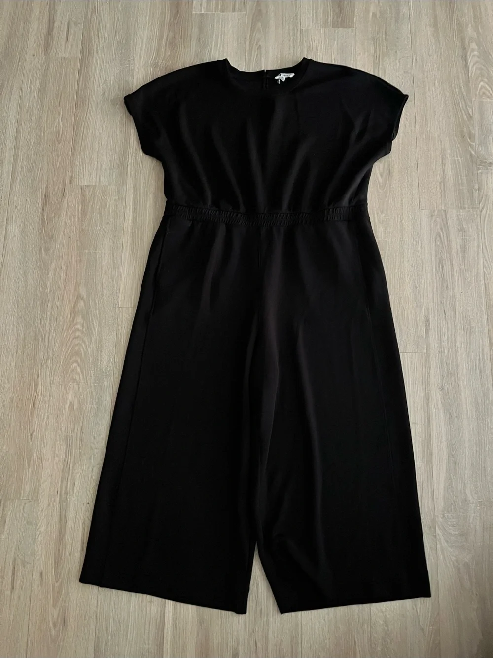 Spanx Women’s AirEssentials® Cap Sleeve UPF 50+ Cinched Jumpsuit Black - Size 3X
